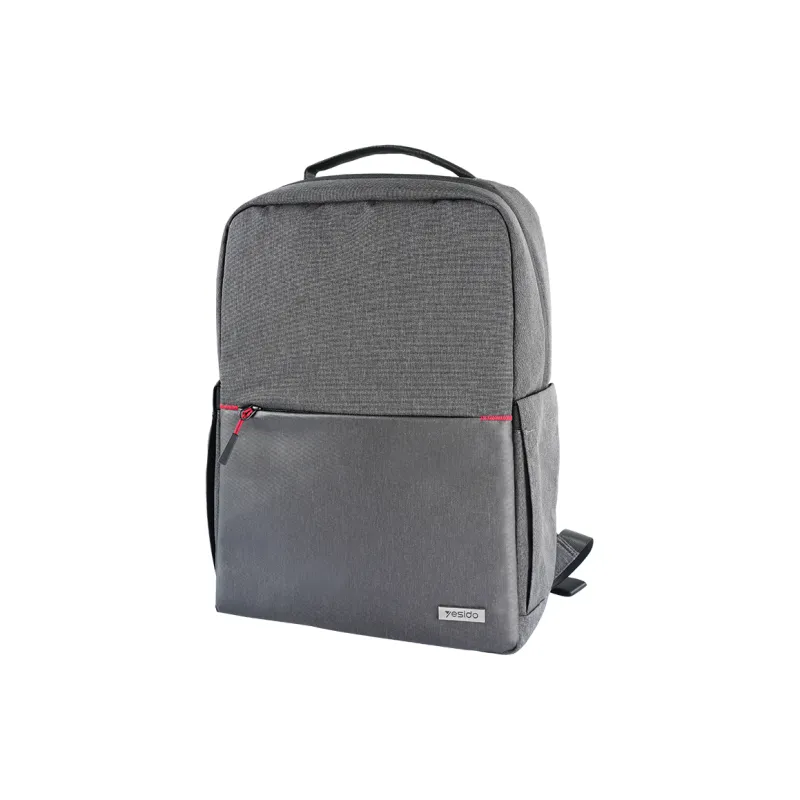Yesido Polyester Backpack Regular Unisex Black-1