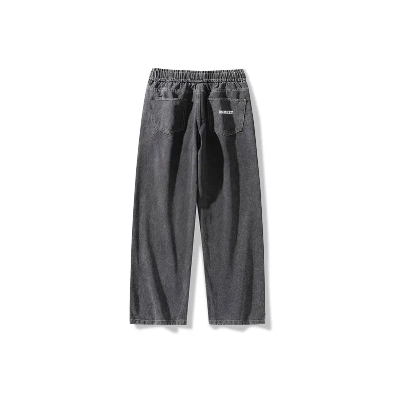 Qnxeey Jeans Unisex-19