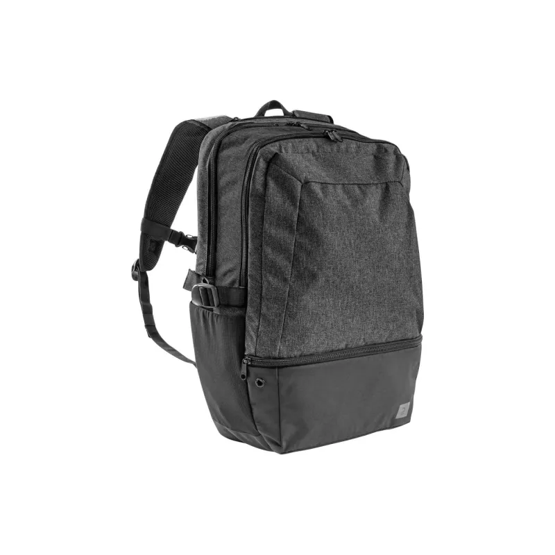DECATHLON Polyester Backpack Tubas Unisex Smoke Black-1