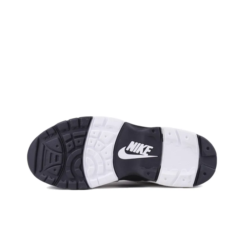 Nike Air Veer Abrasion Resistant Mid Top Basketball Shoes Men's Black White-4