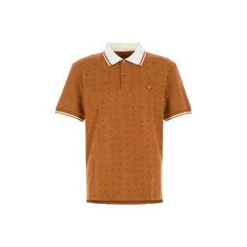 MCM FW25 Polo Shirt Men's Orange