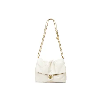 JUST STAR Synthetic Leather Portable Crossbody Bag, Shoulder Bag Regular Women's White/Pink/Black