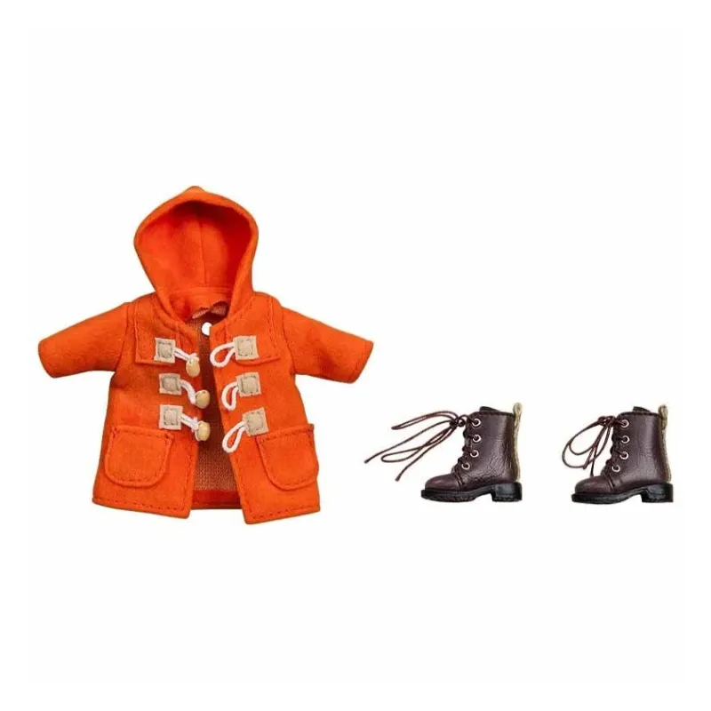 GSC Nendoroid, Warm Clothing Sets, Boots & Tweed Coat[Orange] Model Accessories-0