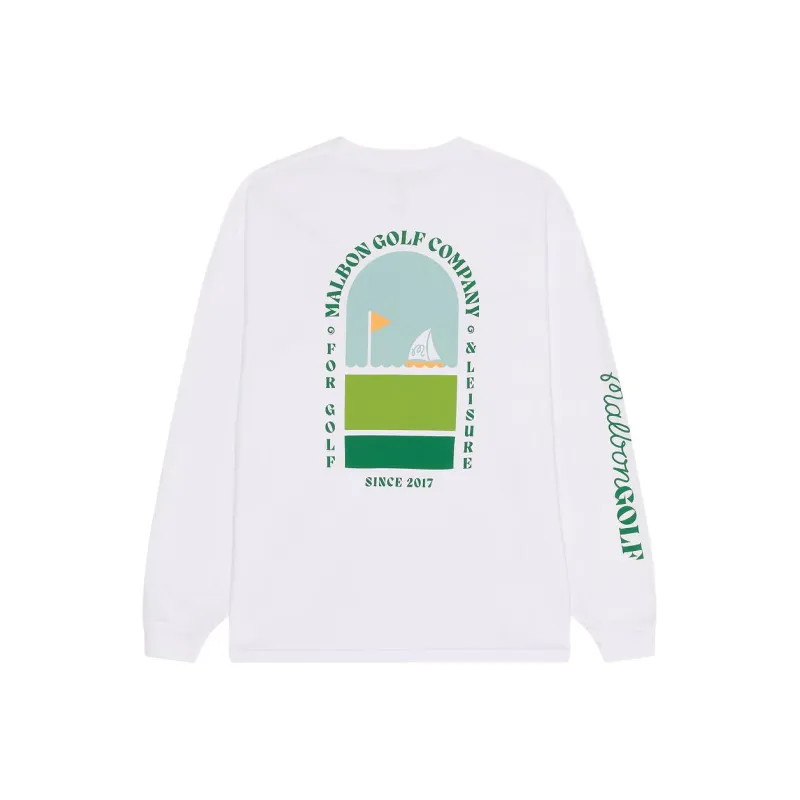 Malbon Golf T Shirt Men's White-1
