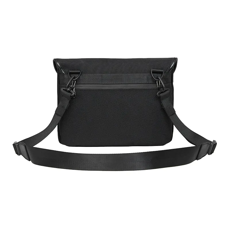 BEN SHERMAN Oxford Messenger Bag, Shoulder Bag Unisex Black-5