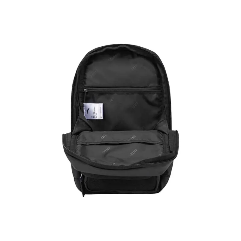 Anta Fabric Sling Bag Unisex Basic Black-4