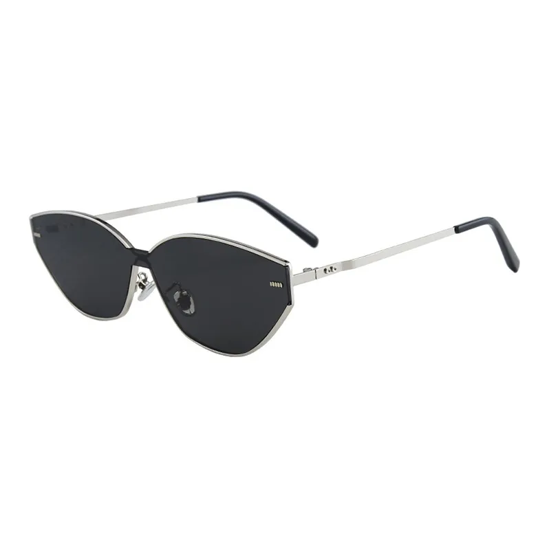 MUYKUY Metal Cat Eye Sunglasses Women's-0