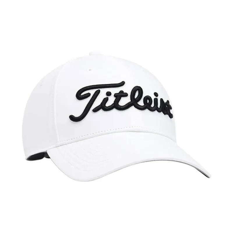 TITLEIST Polyester Baseball Caps Unisex White-1