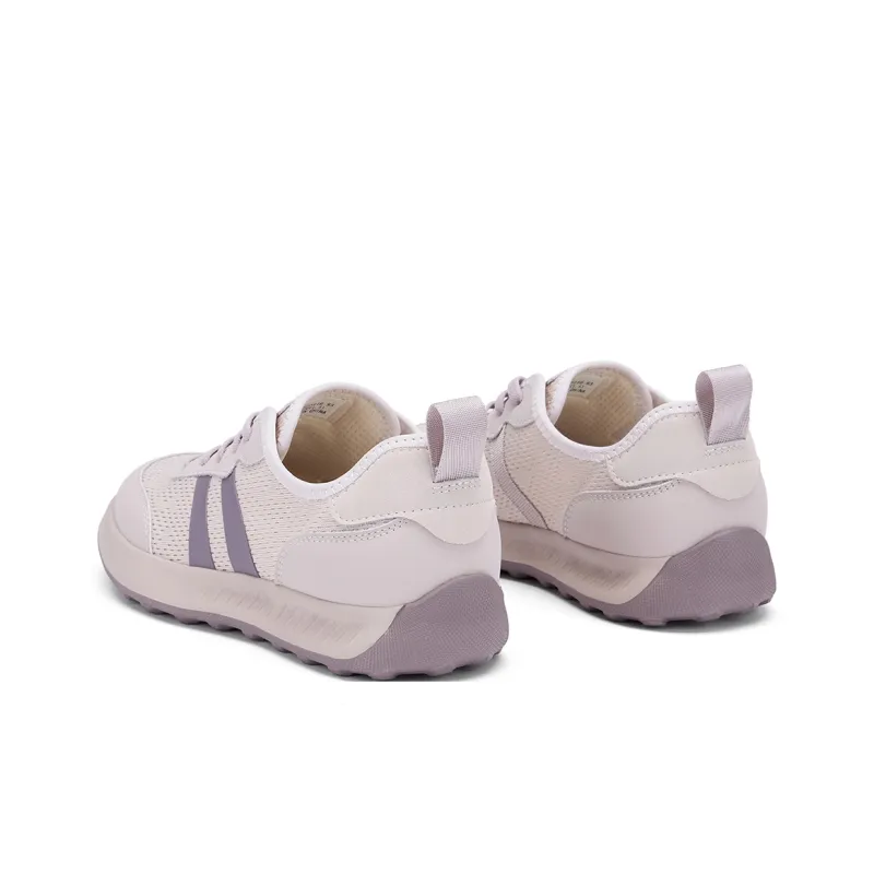 Hotwind Q Bounce Series Breathable White Sneakers Slip Resistant Low Top Casual Shoes Women's-8