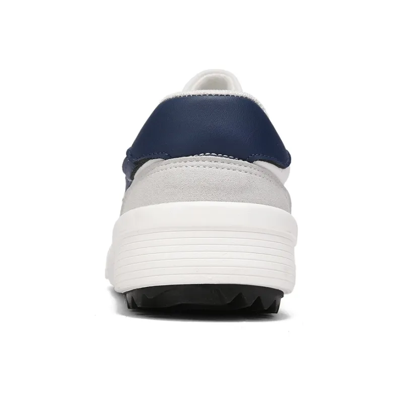 Warrior Low Top Canvas Shoes Men's Gray/White/Dark Blue-4
