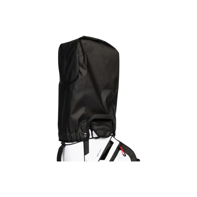 DECATHLON Polyester Golf Trolley Bag For Travel Storage Bag Men's Snow White & Black & Triumph Red-9