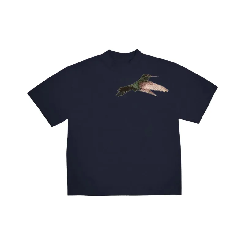 Kanye West T Shirt Men's Marine Blue-0