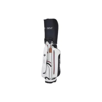 DESCENTE GOLF Polyurethane Storage Bag Unisex Bright White