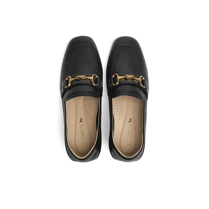 RED DRAGONFLY Loafers Women's Black, Ecru-2