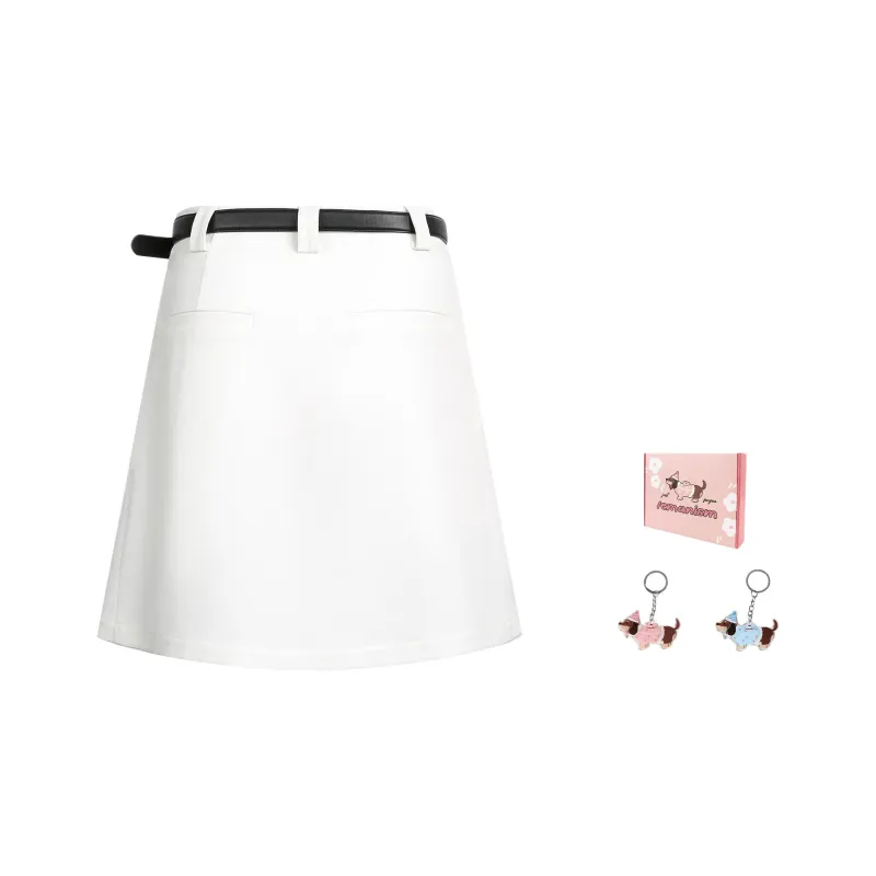 LEMANISM Casual Short Skirts Women's-3