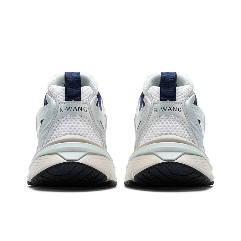 K WANG Wear resistant, Lightweight, Breathable, And Non slip. Low Top Couple's Chunky Sneakers Unisex-4