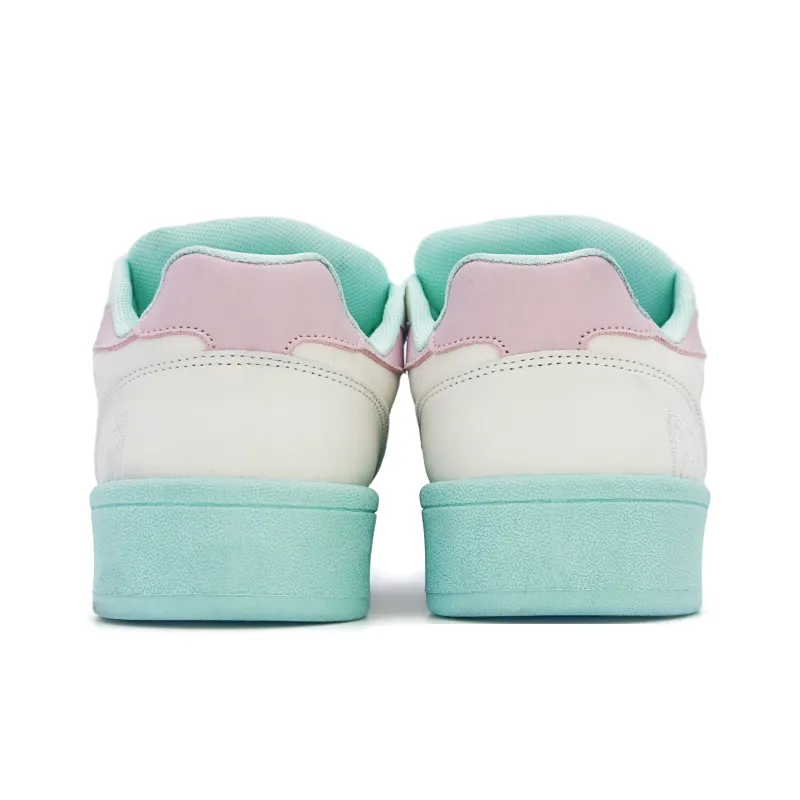 ALI THE FOX Skateboard Shoes Women's Low Top Mint Green-11