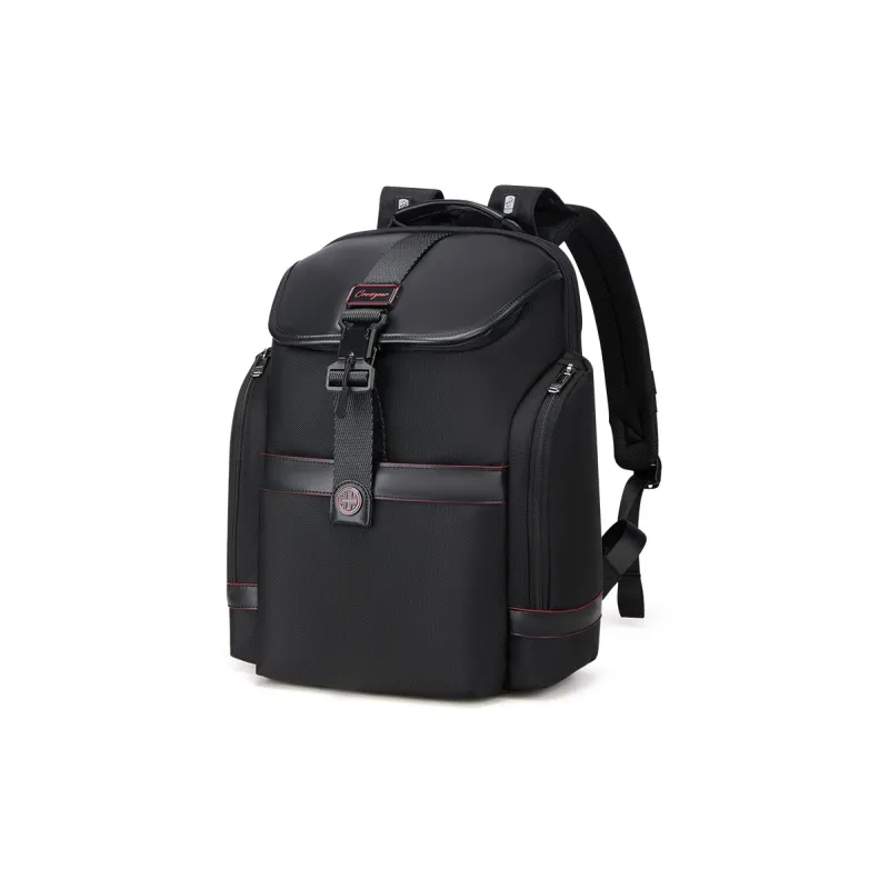 CROSSGEAR Polyester With Microfiber Backpack Regular Unisex Black-0