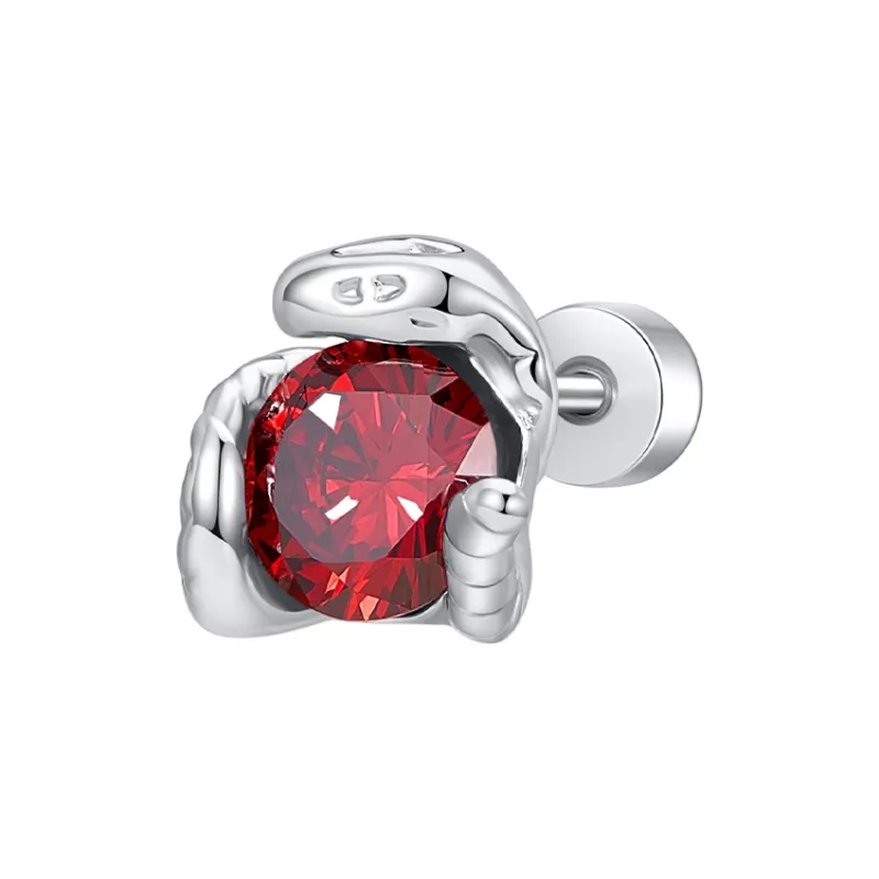 Lady Go Titanium Steel Stud Earrings Unisex-12