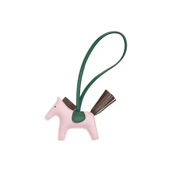 HERMES Rodeo PM Milo Lambskin Bag Accessory Unisex Pink