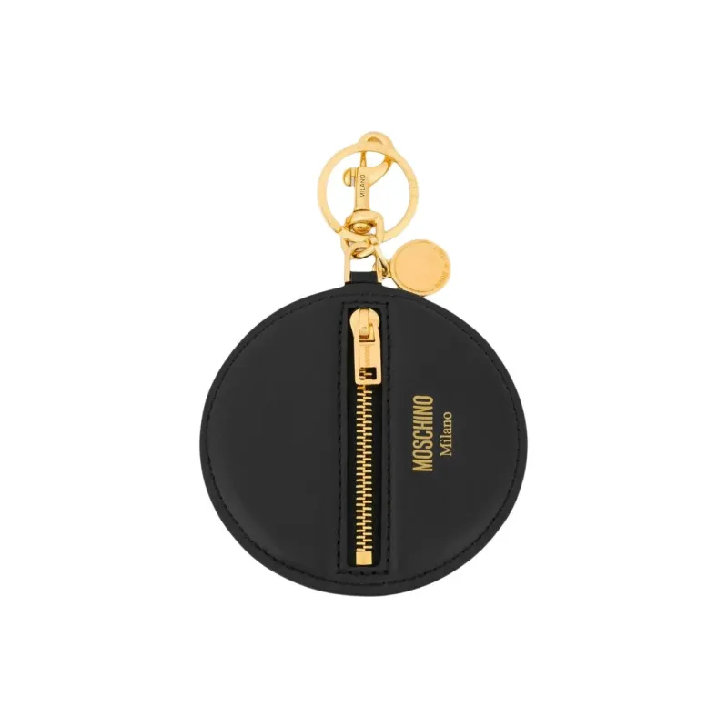 MOSCHINO Heart print Keyring-1