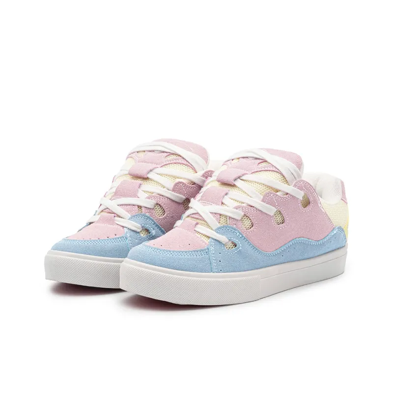 PIYOPIYO Low Top Skateboard Shoes Women's Ice Blue-25