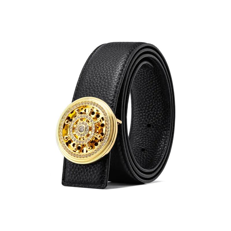 Ace Paul Cow Leather Belt Unisex Width 3.8cm-13