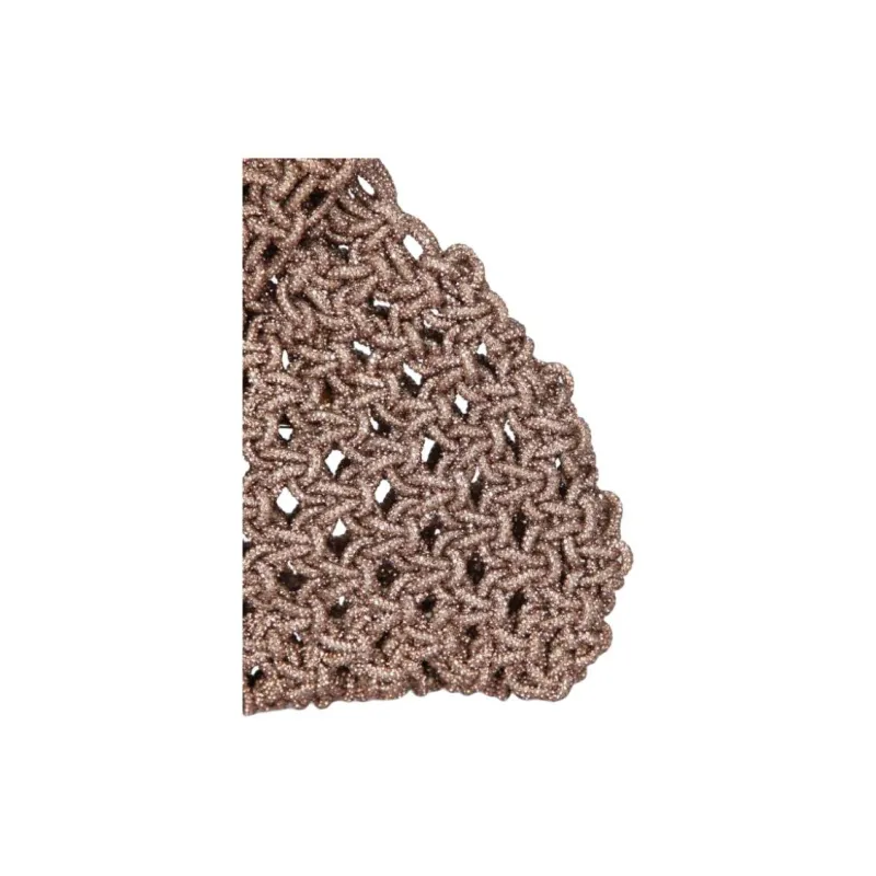 HIBOURAMA Resin Handbag Women's Rose Gold-2