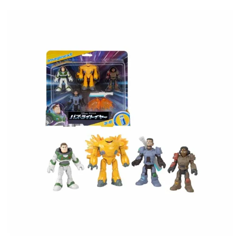 FISHER PRICE Buzz Lightyear, The Space Ranger Chibi Figures-0