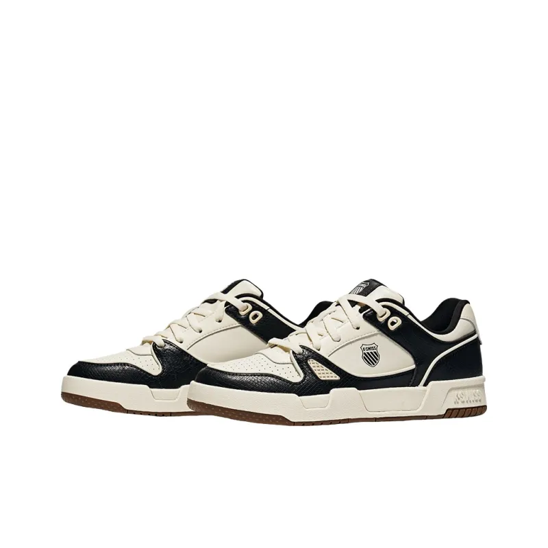 KSWISS Low Top Skateboard Shoes Women's Tofu White-1