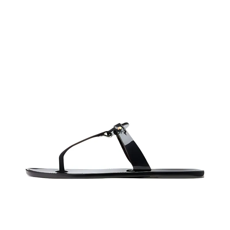 Kate Spade Flip Flops Women's Black-0
