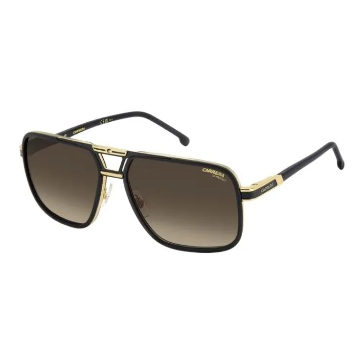 CARRERA Metal Aviator Sunglasses Men's Black-0