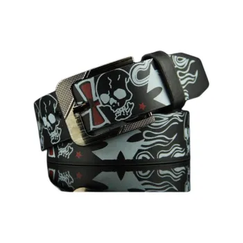 JEANSWEST PU Leather Belts Men's 3.7CM