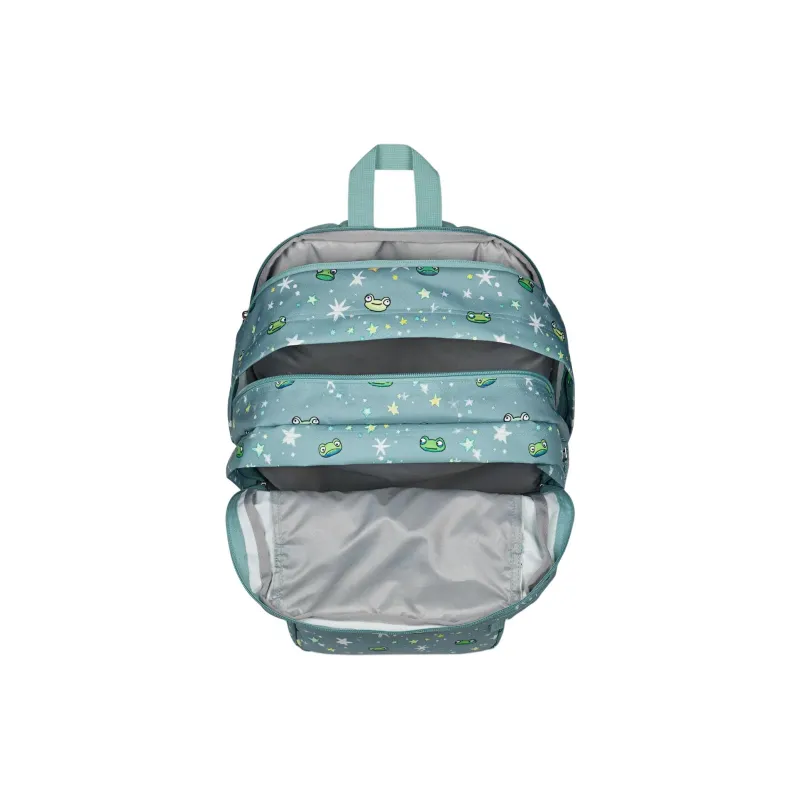 JanSport Polyester Backpack Unisex Green-6