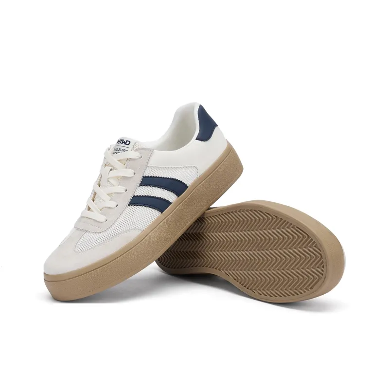 Hotwind Mesh German Army Trainers Lightweight And Breathable Low Top Skateboard Shoes Men's-4