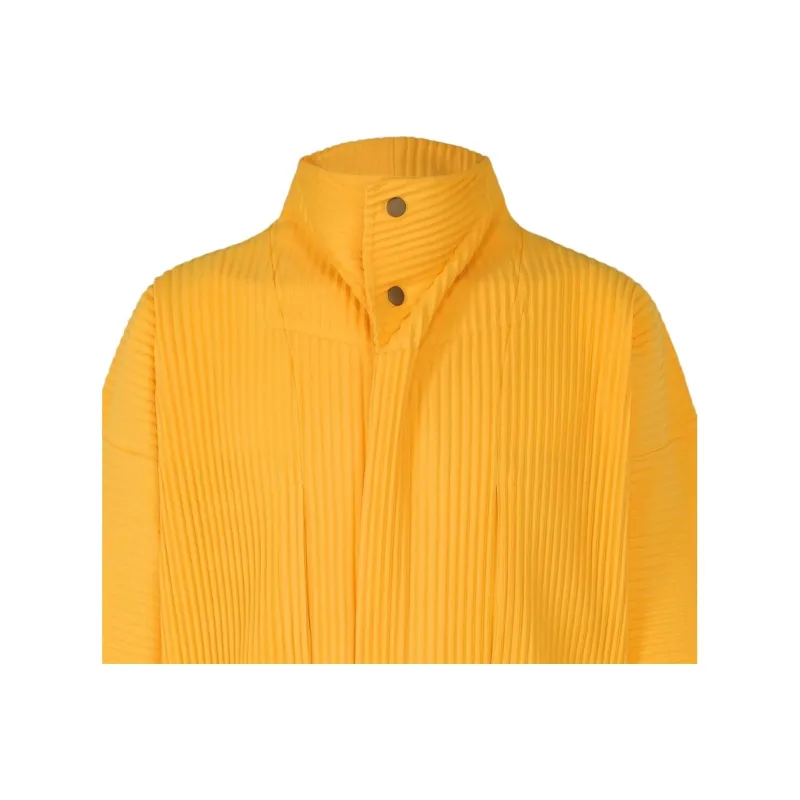 Homme Plissé Issey Miyake Jumpsuit Men's Bright Yellow-3