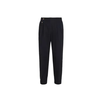 Brunello Cucinelli Casual Pants Men's Midnight Blue