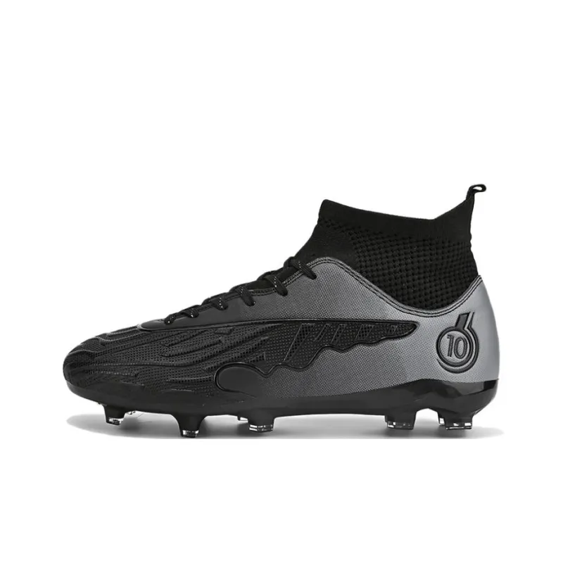 BIANSULONG FG Rubber Long Studs Artificial Ground Breathable Support Impact Resistant Soccer Shoes Unisex-11
