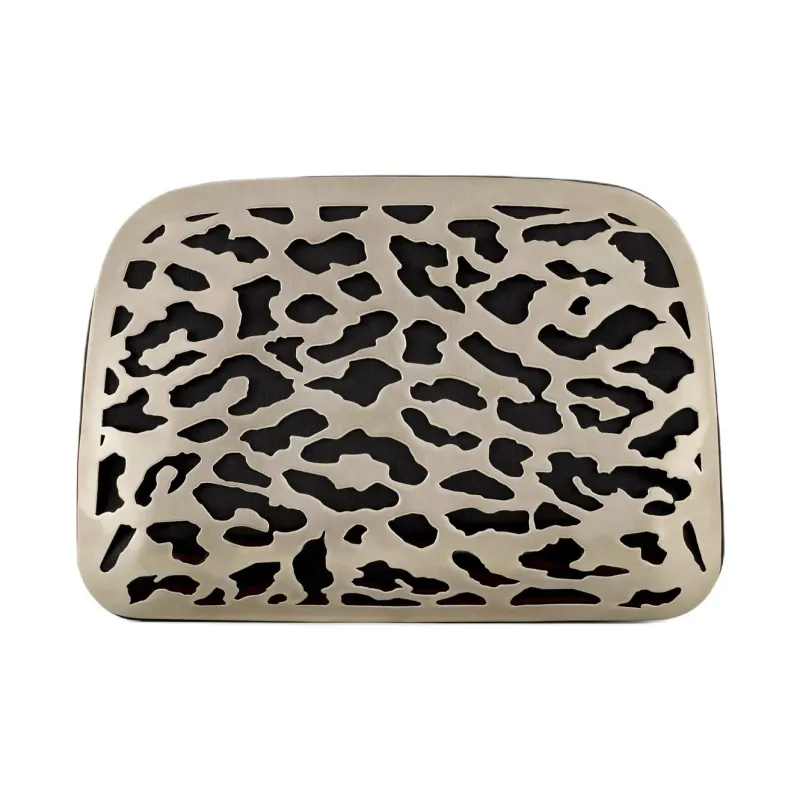 AMANI La Prima Viscose Clutch, Crossbody Bag, Shoulder Bag Women's Black White-2