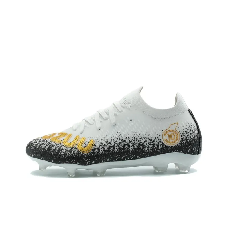 BIANSULONG FG Firm Ground Artificial Ground Slip Resistant And Abrasion Resistant Coverage Soccer Shoes Unisex-10