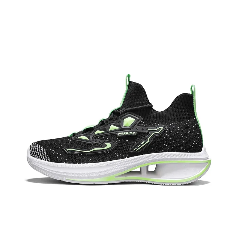 WARRIOR Running Shoes Men Low Top Green-0