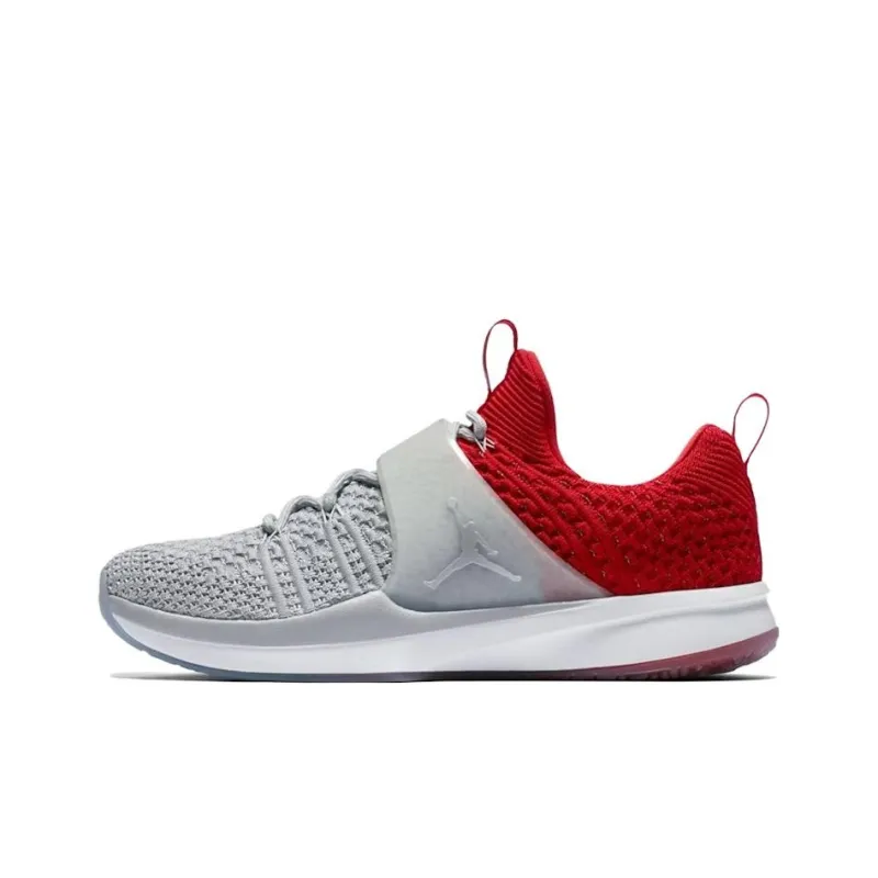 Jordan Abrasion Resistant Low Top Training Shoes Men's Gray-0