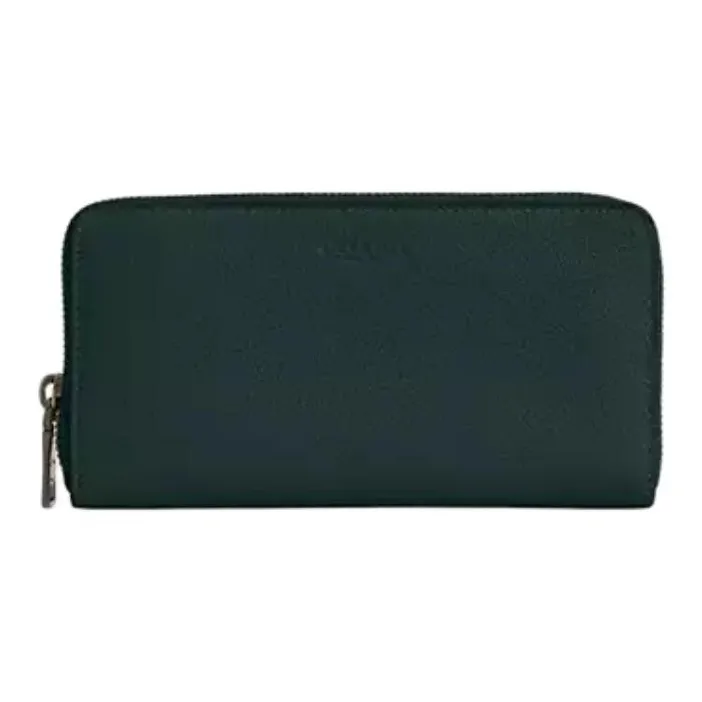 COACH Calfskin Wallet Trumpets Men's Dark Cyan-0