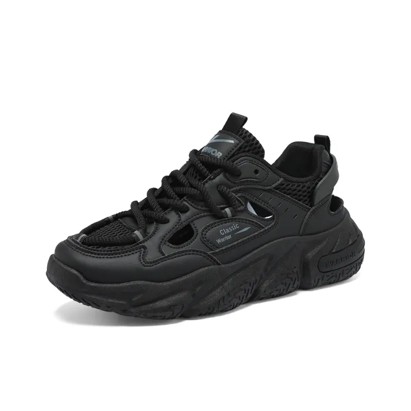 Warrior Height Increasing, Abrasion Resistant, Lightweight, And Breathable Low Top Chunky Sneakers Unisex-8