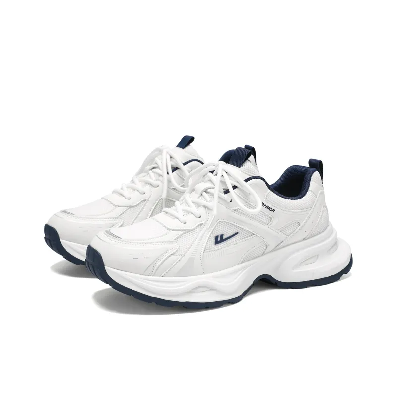 Warrior Abrasion Resistant Lightweight Height Increasing Low Top Chunky Sneakers Unisex-10