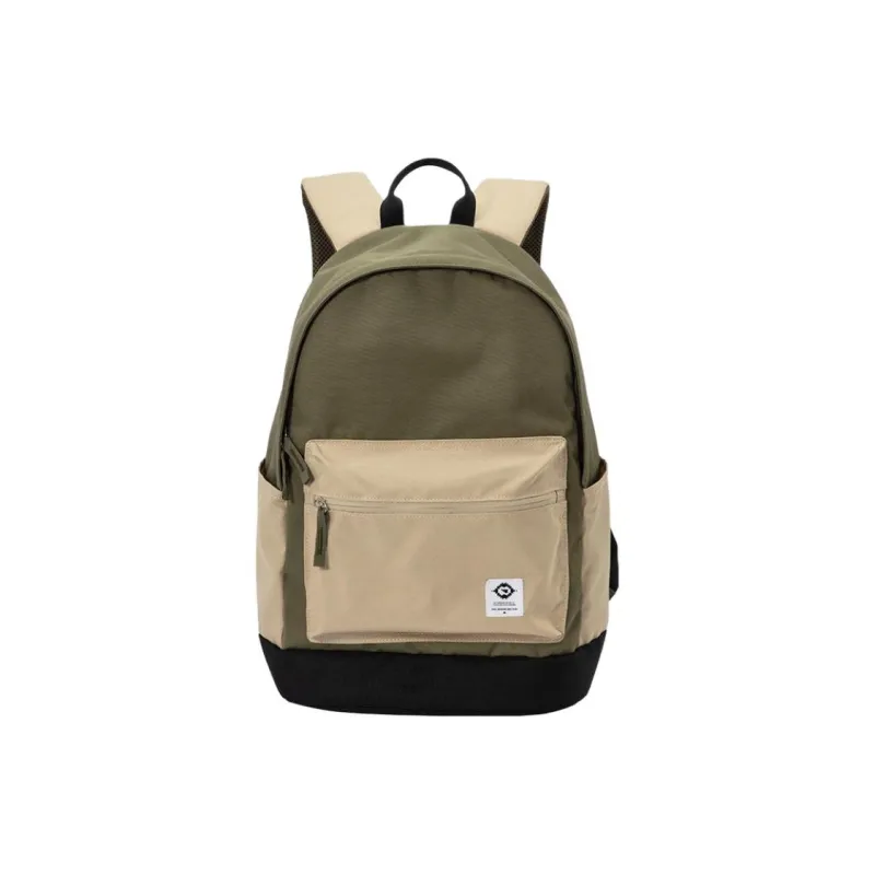 361° Fabric Backpack Regular Unisex Army Green & Khaki-0
