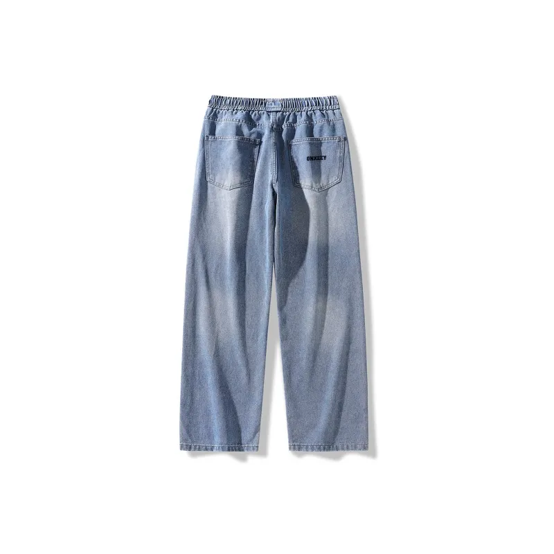 Qnxeey Jeans Unisex-17