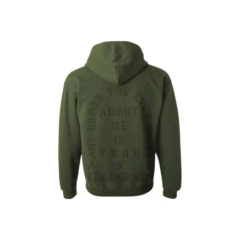 Kanye West Sweatshirt Men's Army Green-1