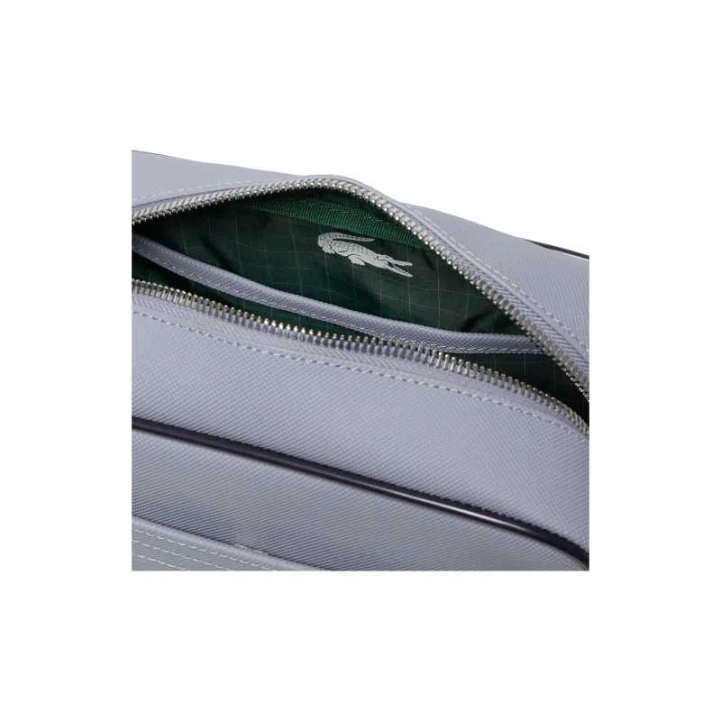 LACOSTE PVC Shoulder Bag Mini Unisex Sax Blue-4