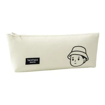 TACOTACO Large Capacity Minimalist Style Canvas Storage Bag Pencil Case/pencil Box